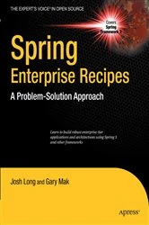 Book cover of Spring Enterprise Recipes by Gary Mak