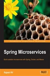 Book cover of Spring Microservices by Rajesh RV