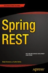 Book cover of Spring REST by Balaji Varanasi