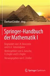 Book cover of Springer-Handbuch der Mathematik I by Eberhard Zeidler