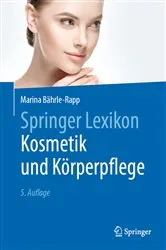 Book cover of Springer Lexikon Kosmetik und Körperpflege (5th ed.) by Marina Bährle-Rapp