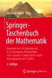 Book cover of Springer-Taschenbuch der Mathematik (3rd ed.) by Eberhard Zeidler