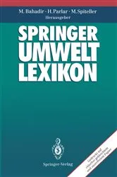 Book cover of Springer Umweltlexikon by Müfit Bahadir