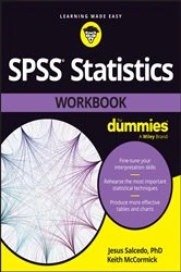 Book cover of SPSS Statistics Workbook For Dummies by Jesus Salcedo