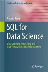 Book cover of SQL for Data Science by Antonio Badia