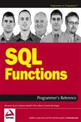 Book cover of SQL Functions Programmer's Reference by Arie Jones