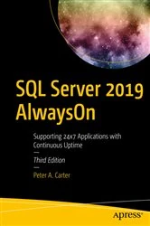 Book cover of SQL Server 2019 AlwaysOn (3rd ed.) by Peter A. Carter
