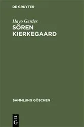 Book cover of Søren Kierkegaard by Alastair Hannay