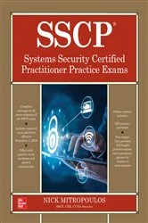 Book cover of SSCP Systems Security Certified Practitioner Practice Exams by Nick Mitropoulos