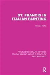Book cover of St. Francis in Italian Painting by George Kaftal