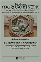 Book cover of St. Georg mit Tiersymbolen by Peter Dinzelbacher