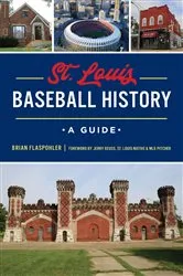 Book cover of St. Louis Baseball History by Brian Flaspohler