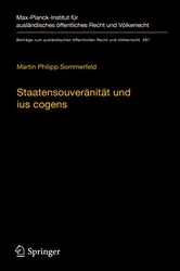 Book cover of Staatensouveränität und ius cogens by Unknown