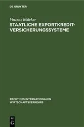 Book cover of Staatliche Exportkreditversicherungssysteme by Unknown
