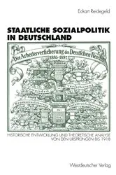 Book cover of Staatliche Sozialpolitik in Deutschland by Eckart Reidegeld