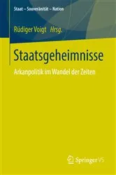 Book cover of Staatsgeheimnisse by Rüdiger Voigt