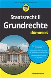 Book cover of Staatsrecht II: Grundrechte für Dummies by Thomas Heinicke