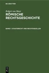 Book cover of Staatsrecht und Rechtsquellen by Robert von Mayr