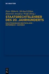Book cover of Staatsrechtslehrer des 20. Jahrhunderts by Michael Kilian