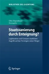 Book cover of Staatssanierung durch Enteignung? by Unknown