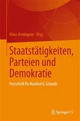 Book cover of Staatstätigkeiten, Parteien und Demokratie by Klaus Armingeon