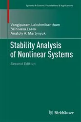 Book cover of Stability Analysis of Nonlinear Systems (2nd ed.) by Vangipuram Lakshmikantham
