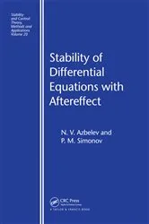 Book cover of Stability of Differential Equations with Aftereffect by Unknown