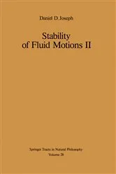 Book cover of Stability of Fluid Motions II by D. D. Joseph