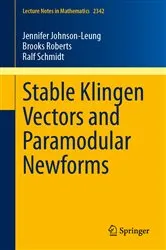 Book cover of Stable Klingen Vectors and Paramodular Newforms by Jennifer Johnson-Leung