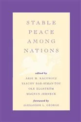 Book cover of Stable Peace Among Nations by Arie M. Kacowicz