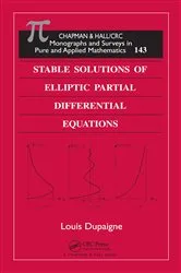 Book cover of Stable Solutions of Elliptic Partial Differential Equations by Louis Dupaigne