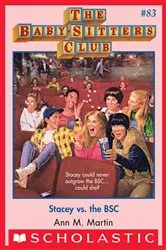 Book cover of Stacey vs. the BSC (The Baby-Sitters Club #83) by Ann M. Martin