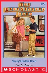 Book cover of Stacey's Broken Heart (The Baby-Sitters Club #99) by Ann M. Martin