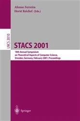 Book cover of STACS 2001 by Afonso Ferreira