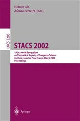 Book cover of STACS 2002 by Helmut Alt