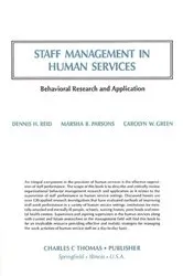 Book cover of Staff Management in Human Services by Dennis Reid