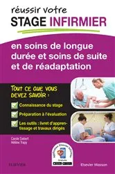 Book cover of Stage infirmier en soins de longue durée et soins de suite et de réadaptation by Carole Siebert