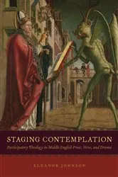 Book cover of Staging Contemplation by Eleanor Johnson
