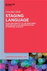Book cover of Staging Language by Urszula Clark