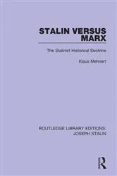 Book cover of Stalin Versus Marx by Klaus Mehnert
