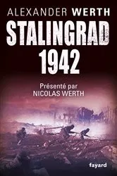 Book cover of Stalingrad, 1942 by Alexander Werth