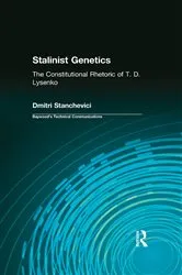 Book cover of Stalinist Genetics by Dmitri Stanchevici