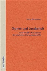 Book cover of Stamm und Landschaft by Irene Ranzmaier