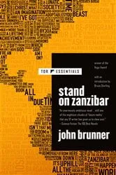 Book cover of Stand on Zanzibar by Bruce Sterling