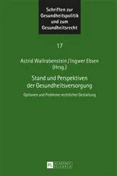 Book cover of Stand und Perspektiven der Gesundheitsversorgung by Unknown