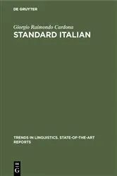 Book cover of Standard Italian by Unknown
