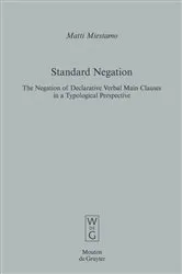 Book cover of Standard Negation by Matti Miestamo