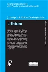 Book cover of Standardpräparate der Psychopharmakotherapie. Lithium (2nd ed.) by J. Schöpf