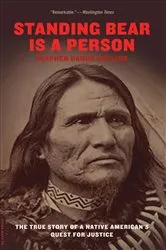 Book cover of Standing Bear Is a Person by Stephen Dando-Collins