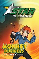 Book cover of Star League 5: Monkey Business by H.J. Harper